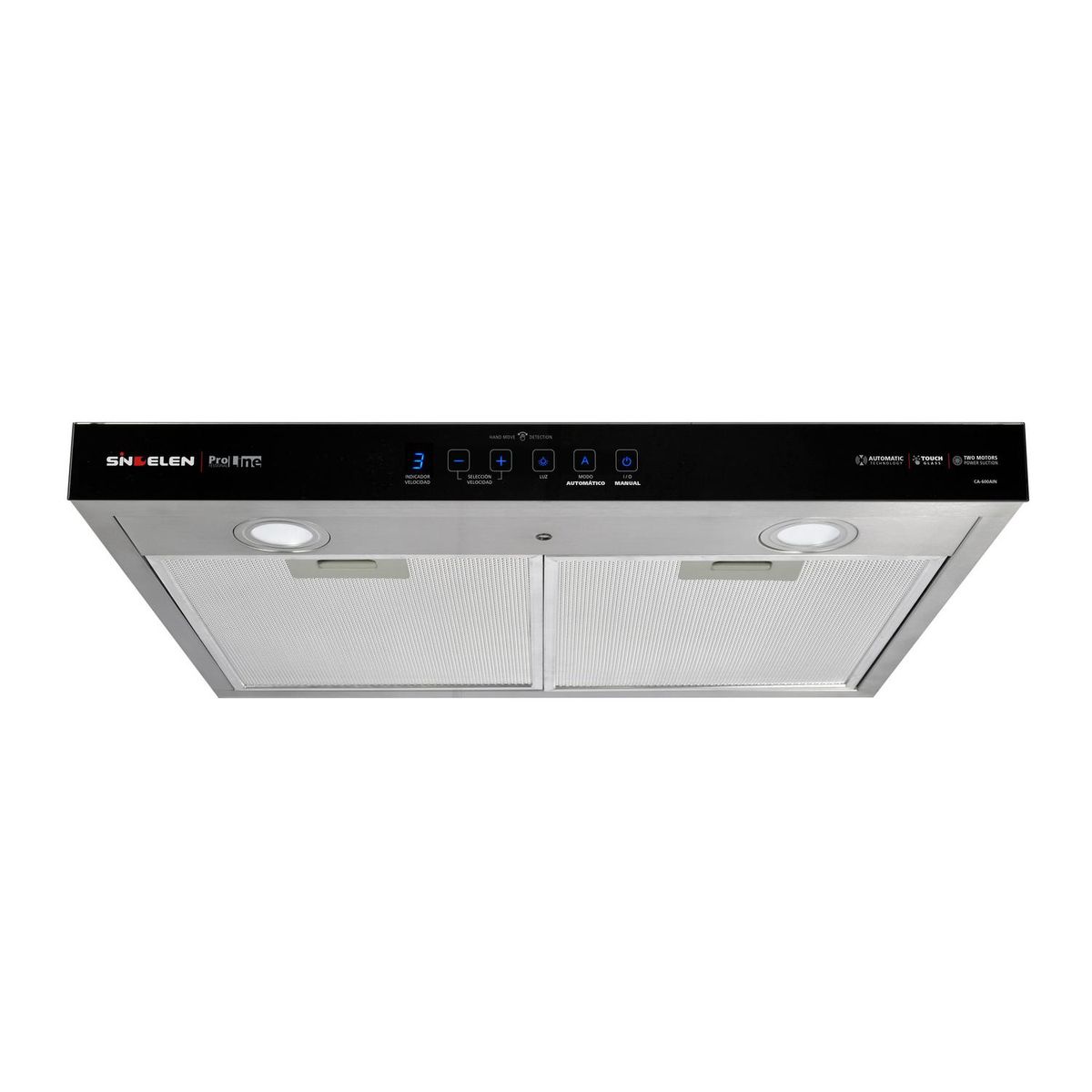 SINDELEN - Campana Automática Convencional 60 cm Inox CA-600AIN