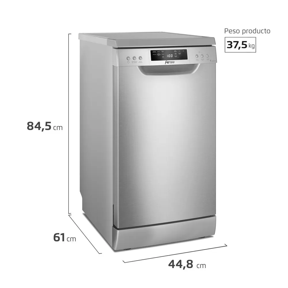 Lavavajillas 9 Cubiertos Inox Experience Care 9 SZ, foto 9