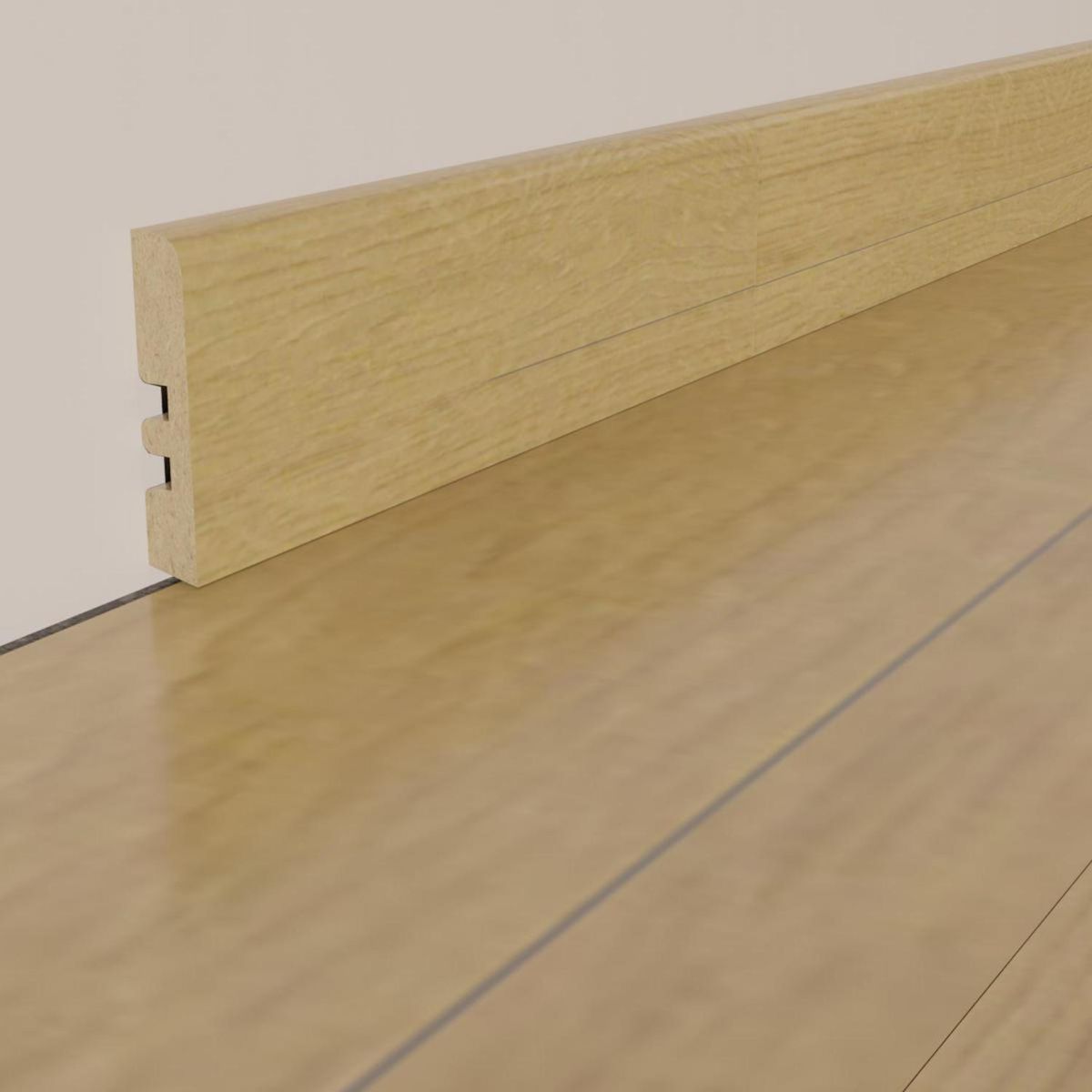 HOLZTEK - Guardapolvo MDF Roble 12 mm 7x240 cm