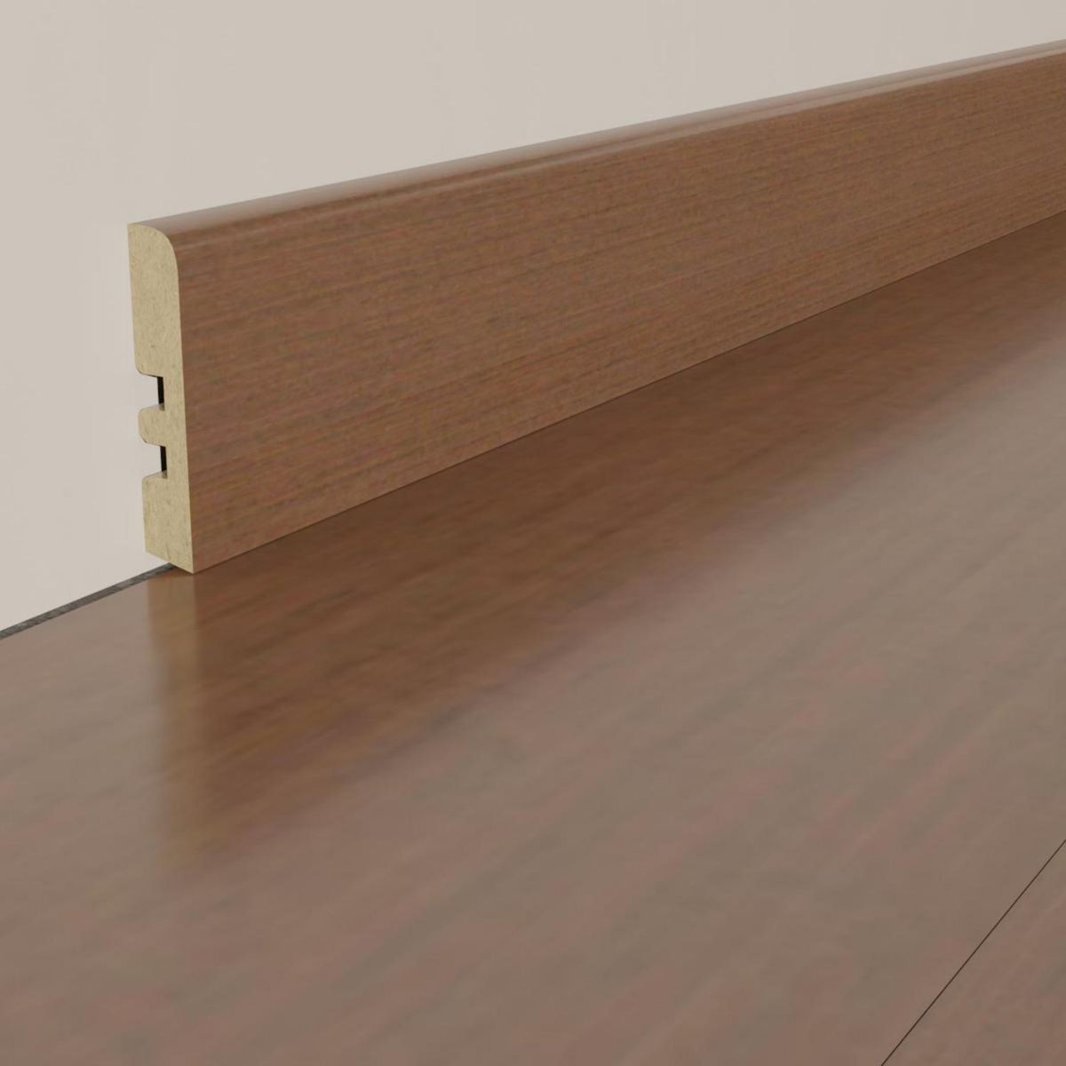 HOLZTEK - Guardapolvo MDF Wenge 12 mm 7x240 cm