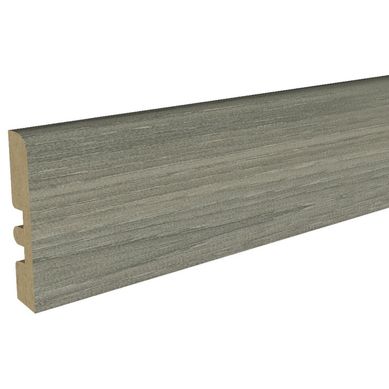 Guardapolvo MDF Oak Grey 1.2 cm 7x240 cm