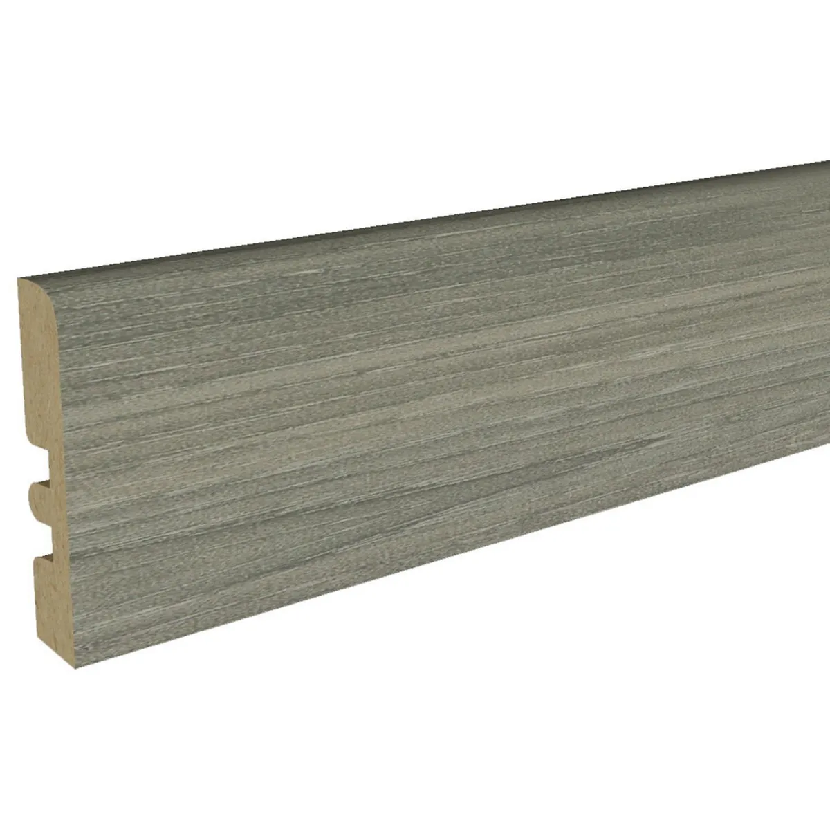 HOLZTEK - Guardapolvo MDF Oak Grey 12 mm 7x240 cm