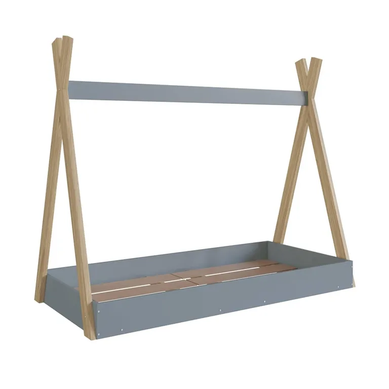 KIDSCOOL Cama Infantil Montessori Azul