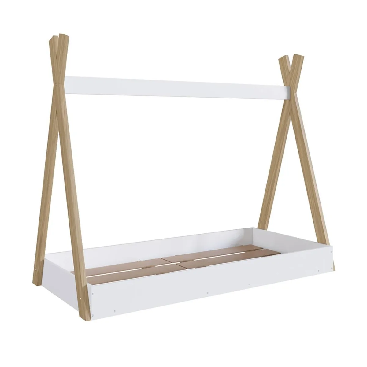 KIDSCOOL - Cama Infantil Montessori Blanco