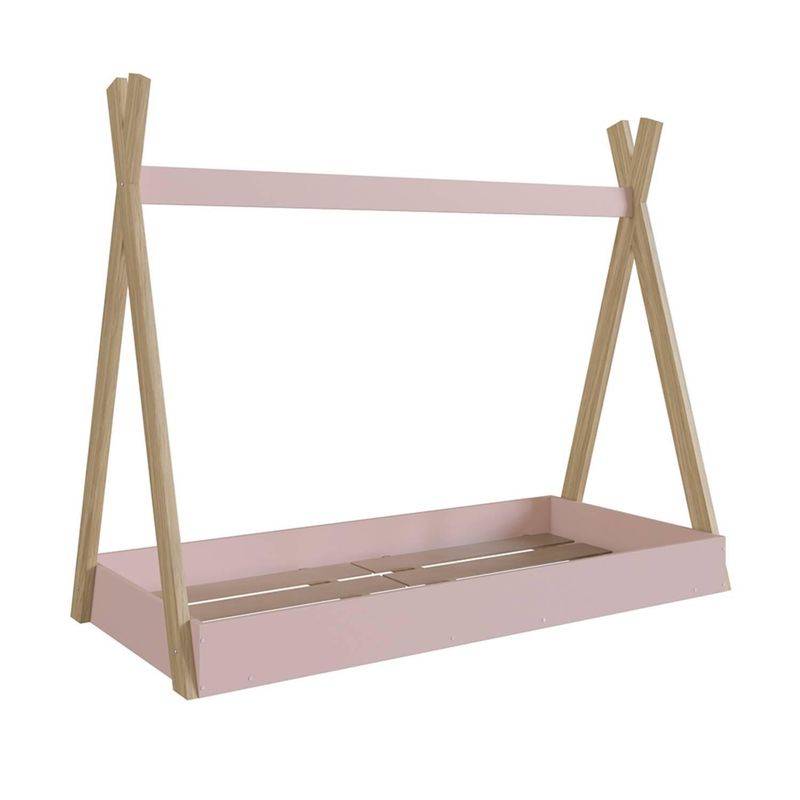 KIDSCOOL - Cama Infantil Montessori  Rosado