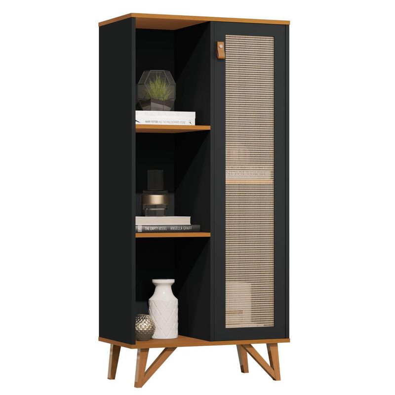 BE DESIGN - Vitrina neon Luxor negro
