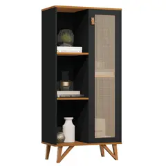 BE DESIGN - Vitrina neon Luxor negro