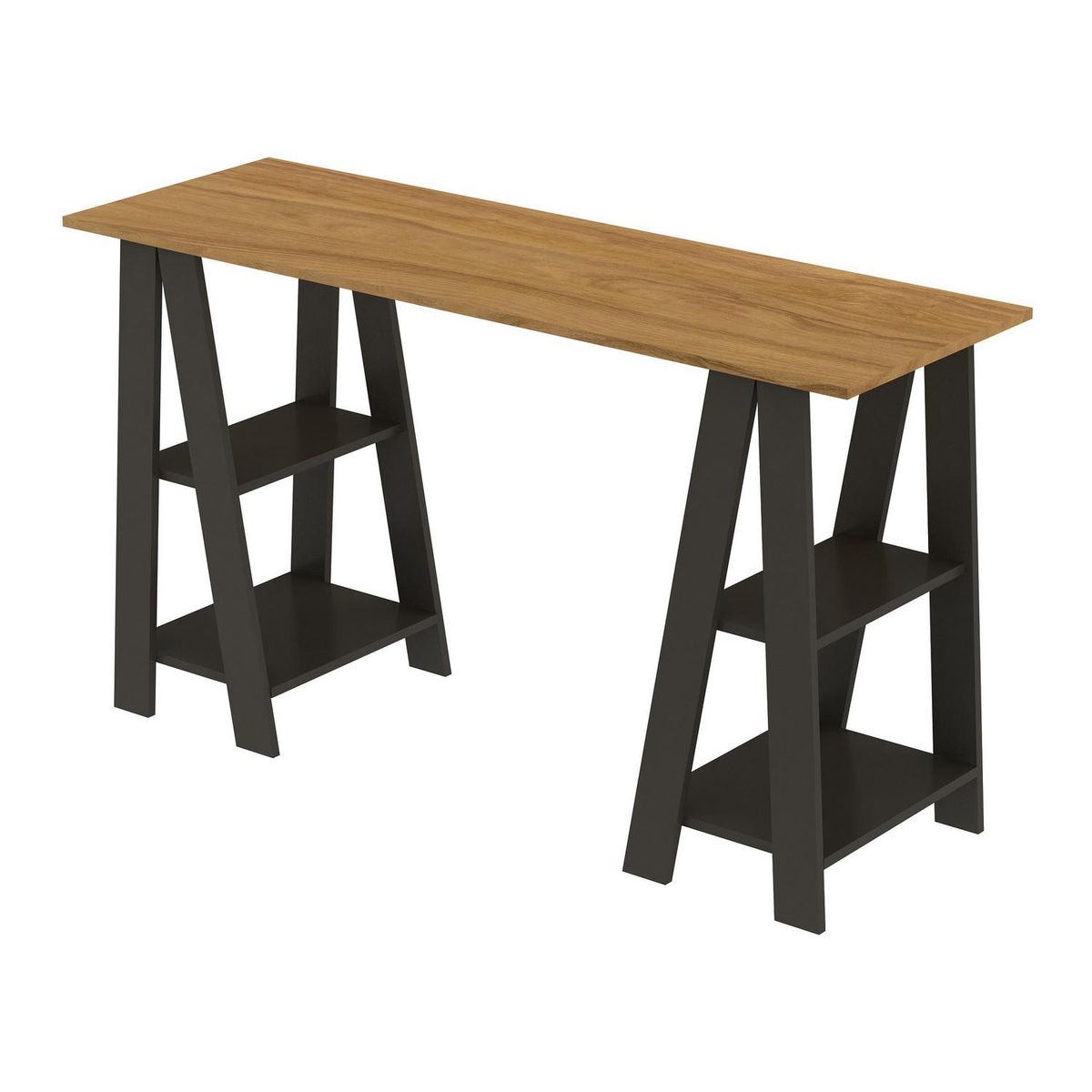 MOBILFRANK - Escritorio Nogal Grafito