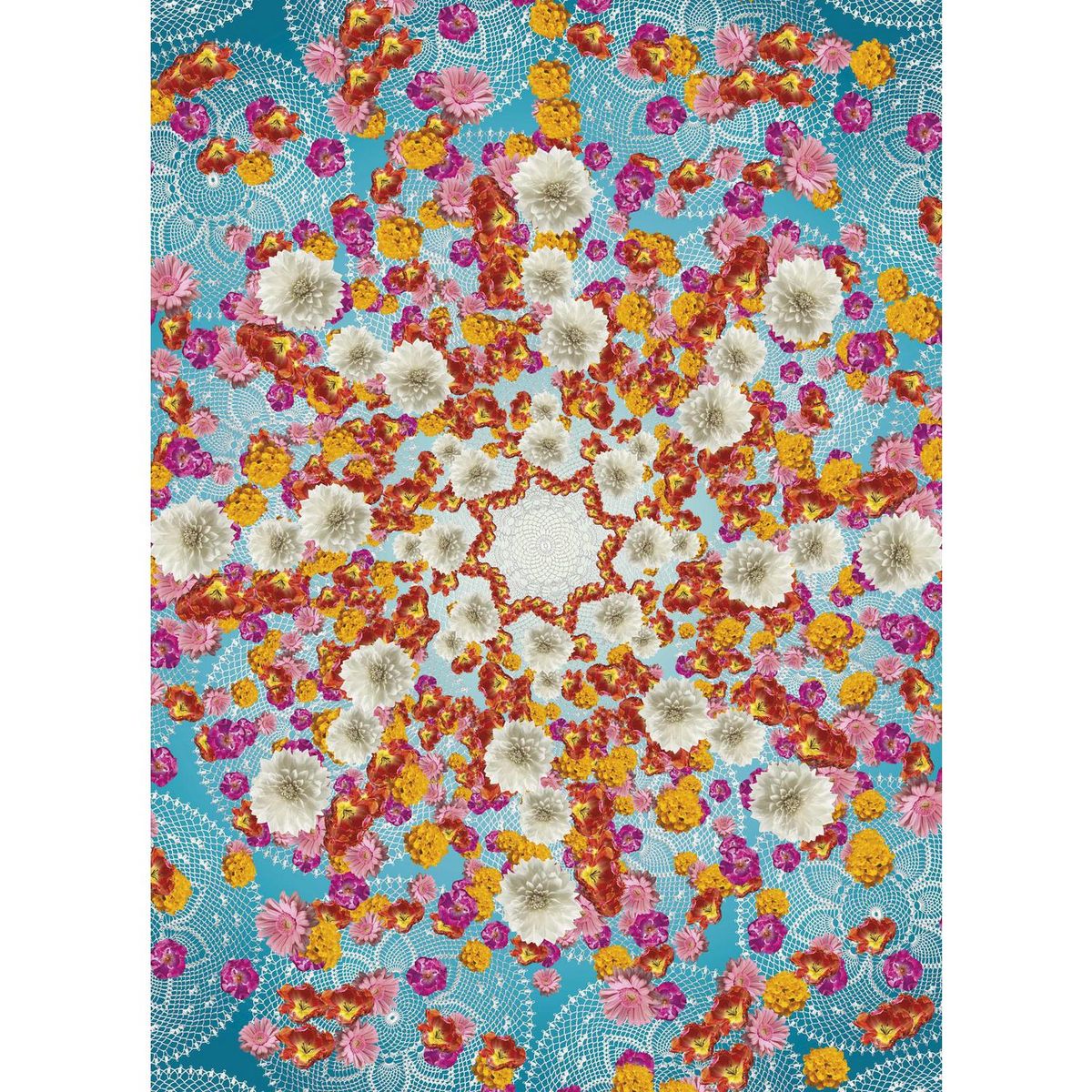 KOMAR - Fotomural 4 Piezas Happiness 4969 4.6 m2