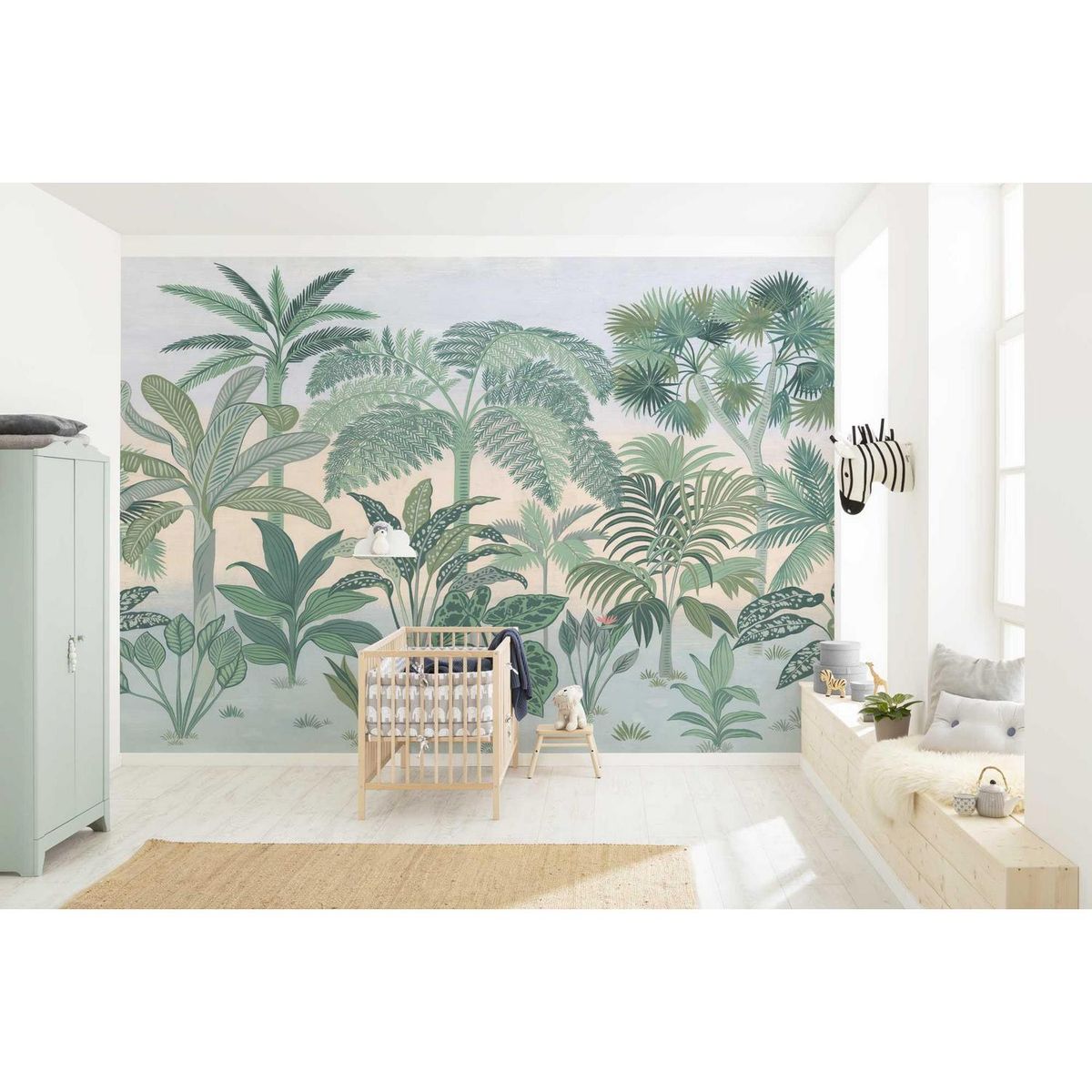 KOMAR - Fotomural 8 Piezas Jungara 8334 9.38 m2