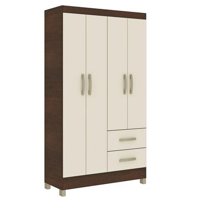 Closet 4 puertas 2 cajones