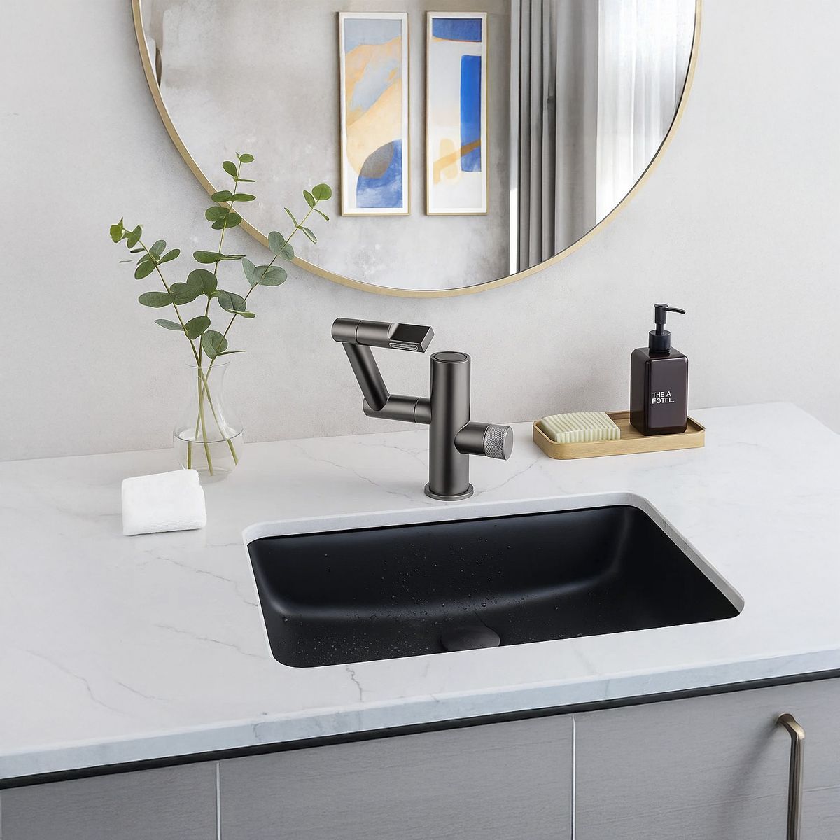 FAS - Monomando Multiuso Dublin GRAFITO