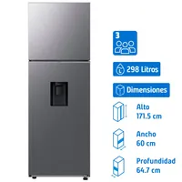 Refrigerador Top Freezer No Frost 298 Litros RT31CG5540S9ZS