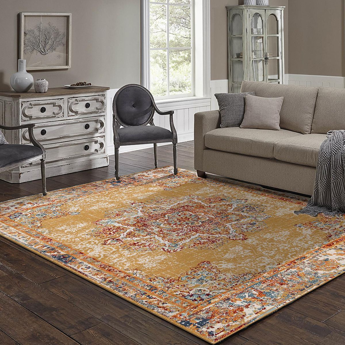 IDETEX - Alfombra heatset tradition beige 200x280 cm