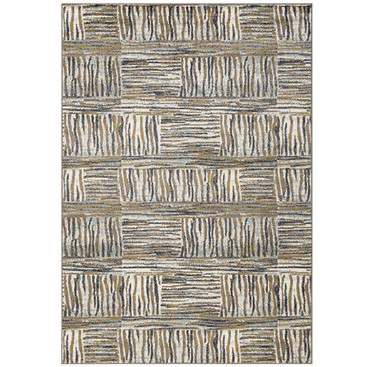 IDETEX - Alfombra Grande Heatset Jungle 200x280 cm Polipropileno Beige