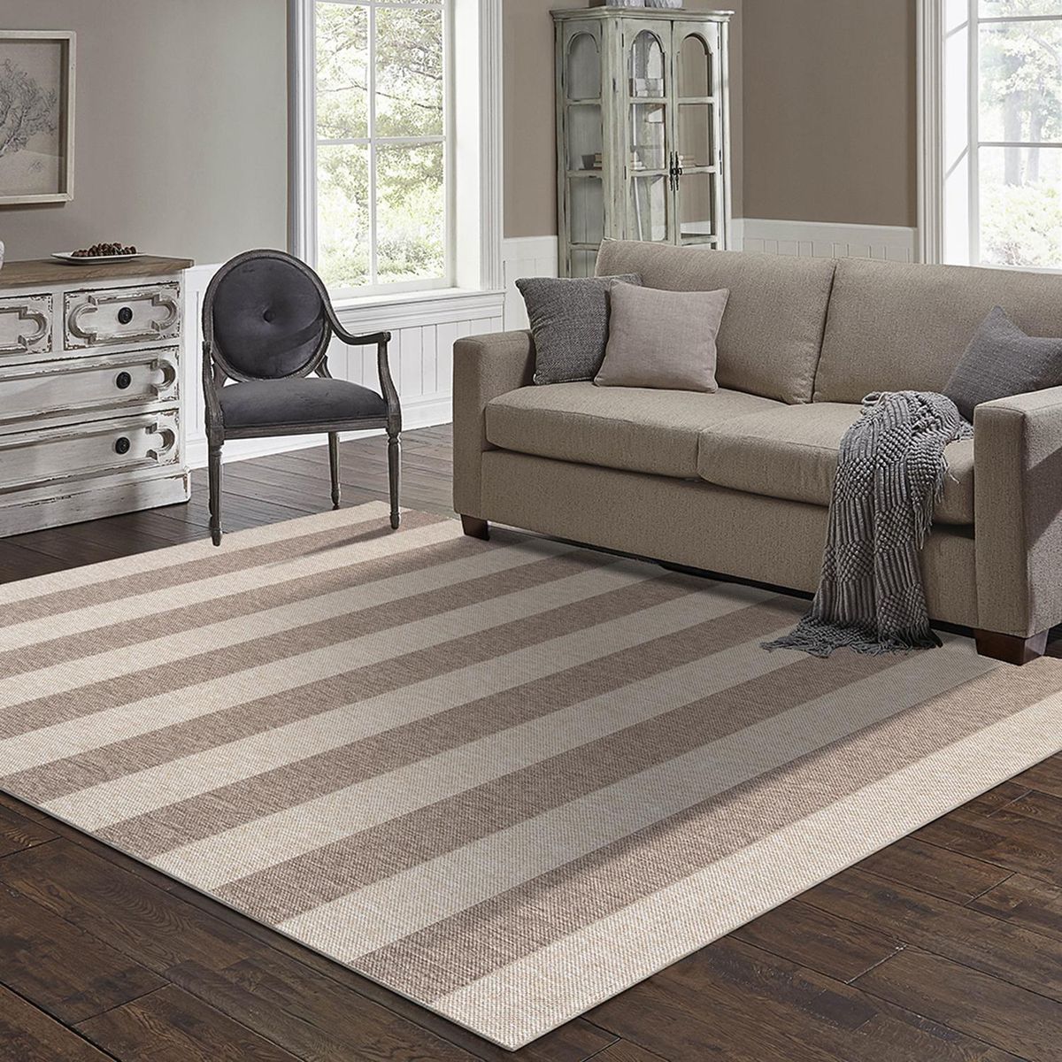 IDETEX - Alfombra Grande Dawn 240x340 cm Sisal Beige