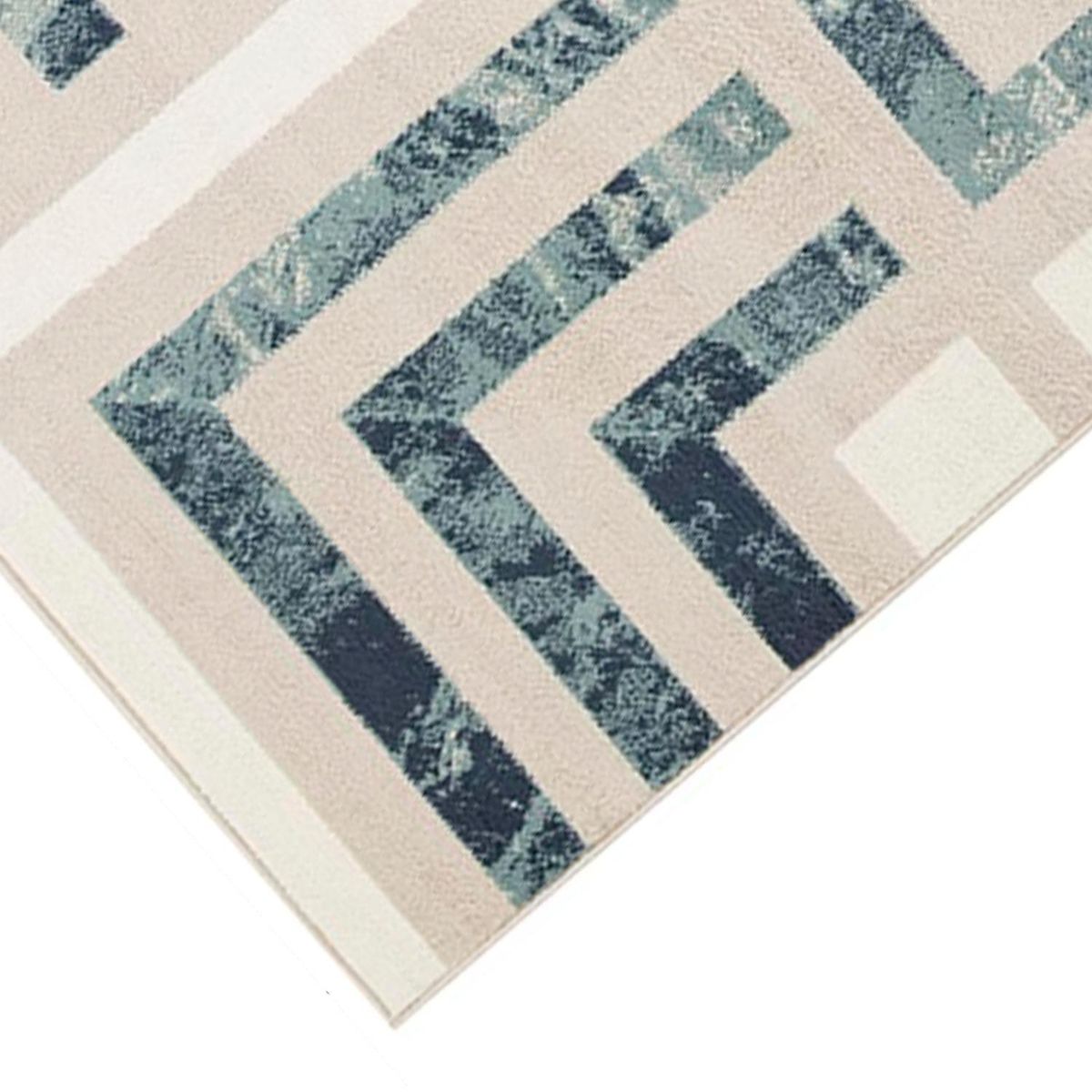 IDETEX - Alfombra Heatset Jungle 160x235 cm Polipropileno Azul