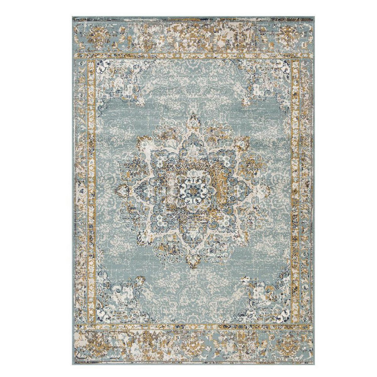IDETEX - Alfombra heatset tradition light blue 160x235 cm