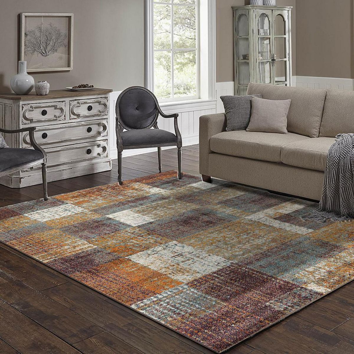 IDETEX - Alfombra heatset satchi nebula oxide 160x235 cm