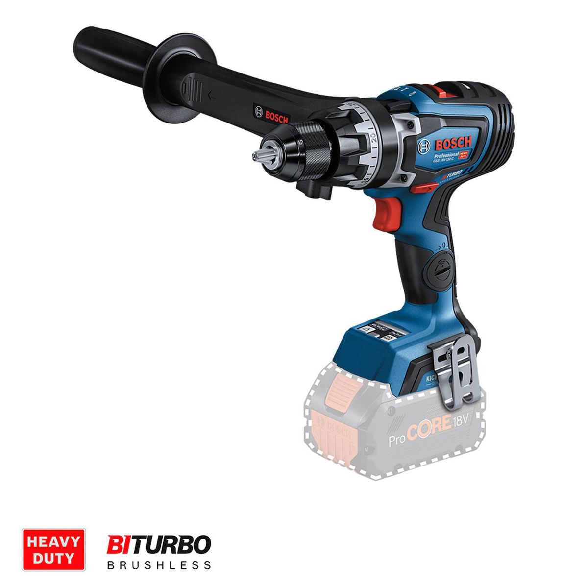 BOSCH - Taladro Inalámbrico Percutor 13 mm 18 V sin Batería