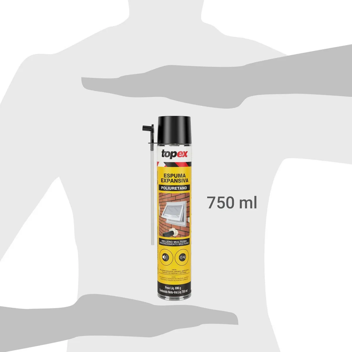 TOPEX - Topex Multiusos 750 ml Champán Alta Estabilidad