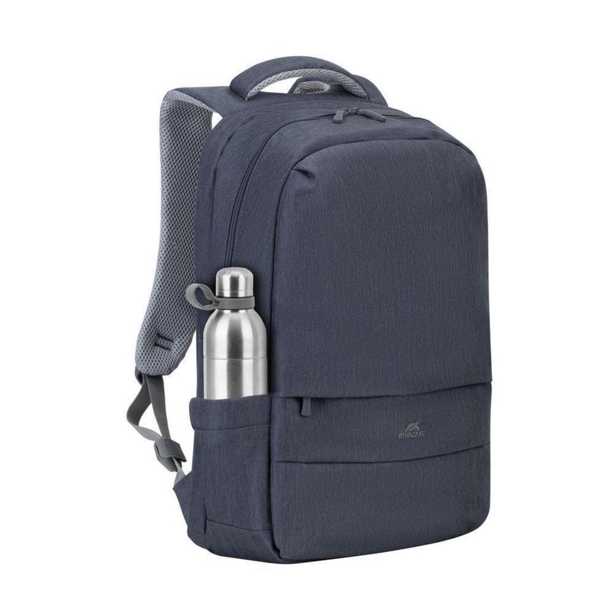 RIVACASE - Mochila Notebook 17.3" Antirrobo 25 Litros Gris oscuro