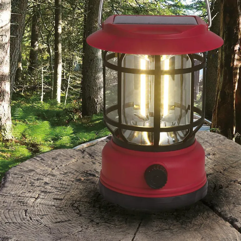 HALUX - Farol Solar Led de Camping 3.5 W IP 44 250 lm Luz Fría