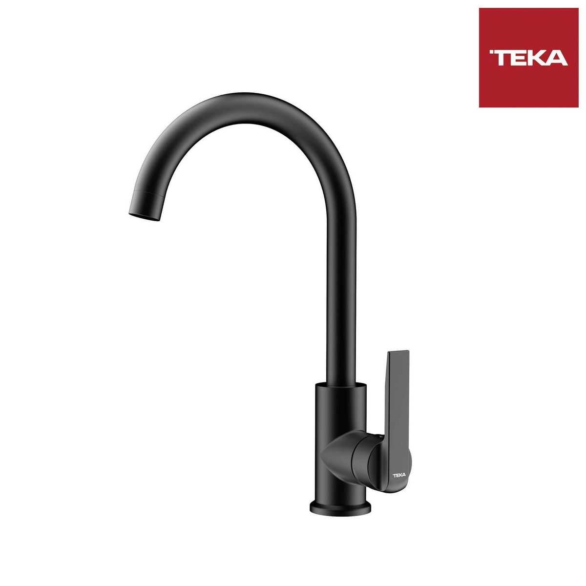 TEKA - Grifo Cocina con Flexibles 1/2" Giro 360º IN-915 Negro