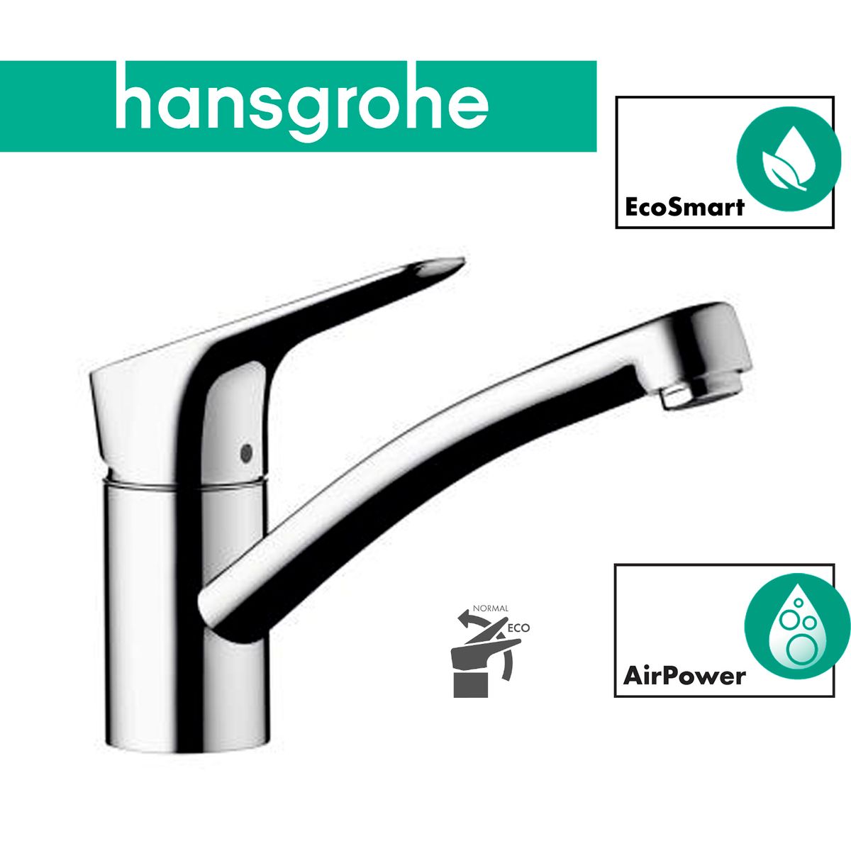 HANSGROHE - Monomando Cocina My Cube Cromado