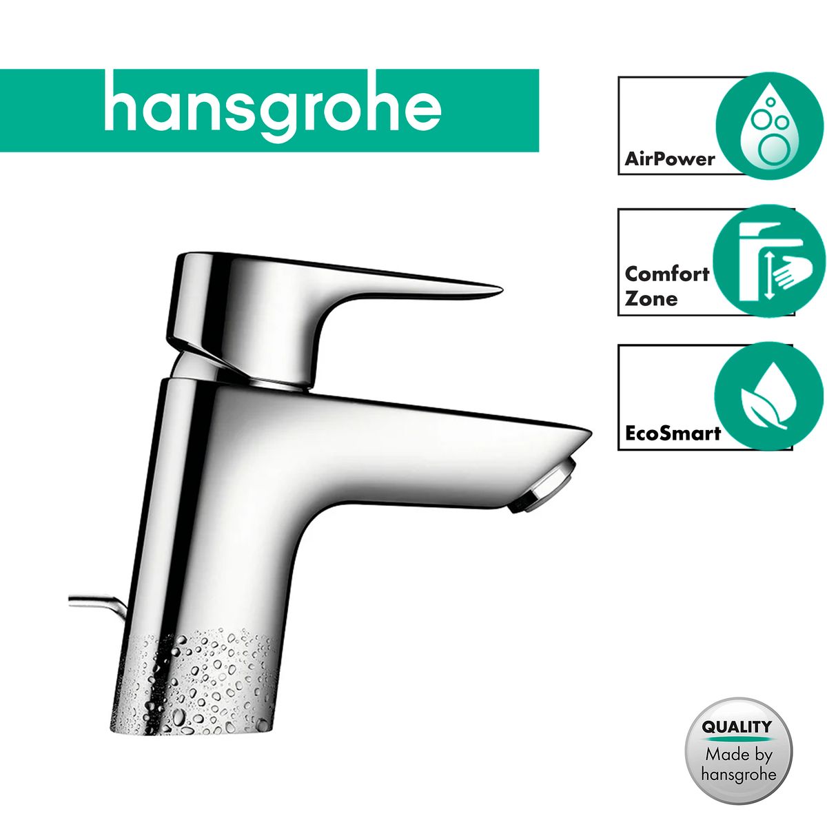 HANSGROHE - Monomando Lavatorio My Sport Cromado