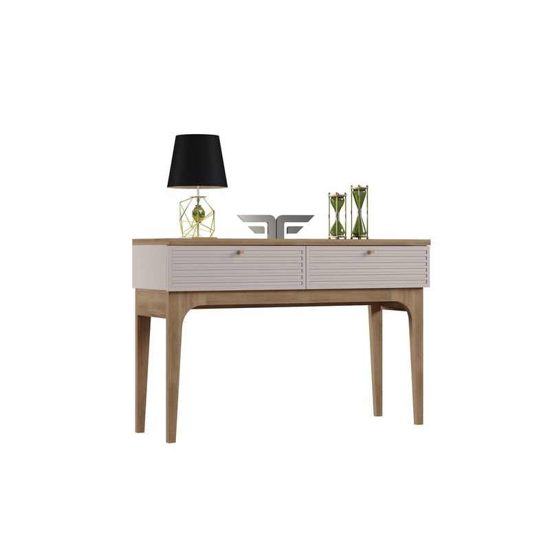 EXIT - Arrimo Veneza moderno 120x38,8x80 cm beige/cedro