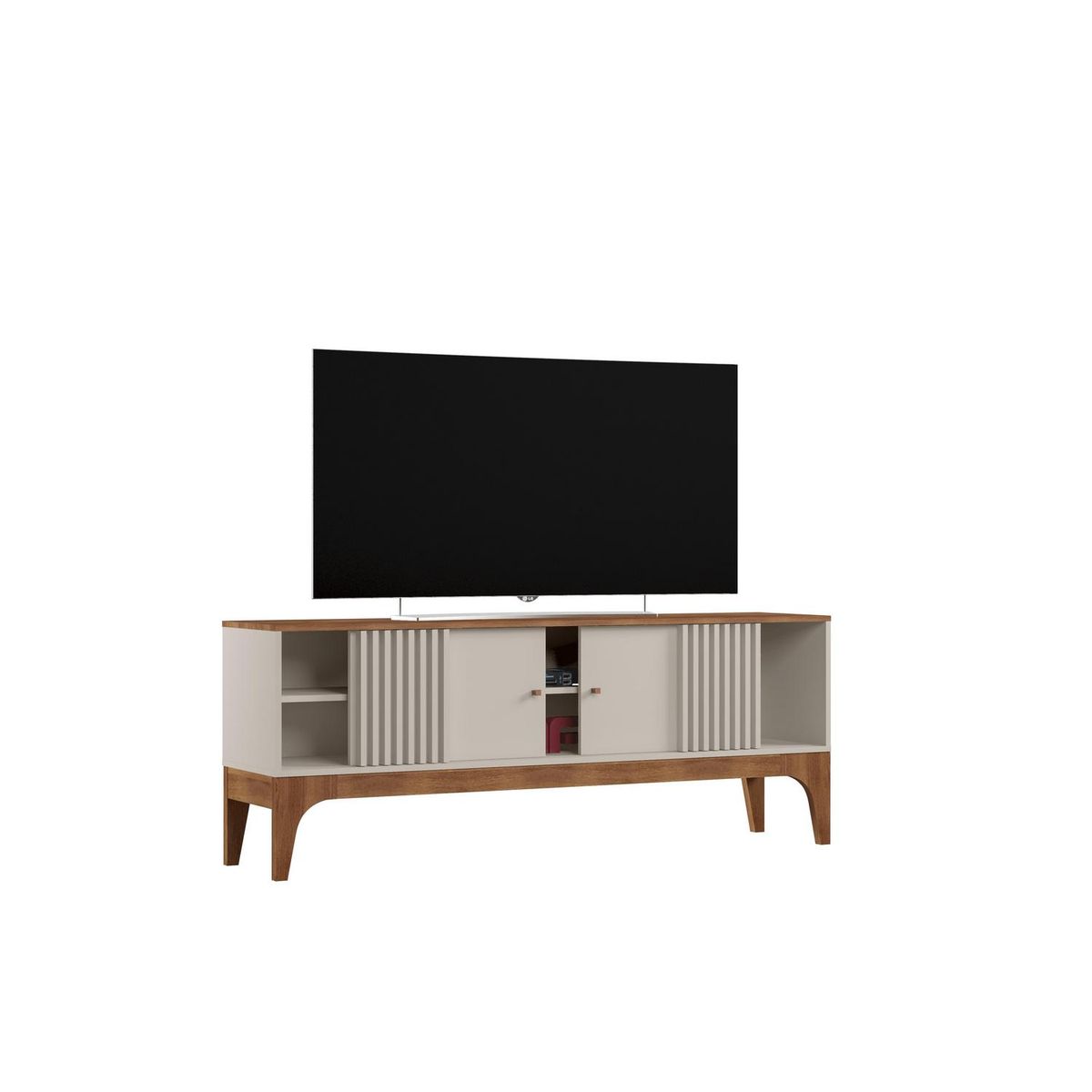 EXIT - Rack TV Florencia Beige Mate 70 " 160x63,7x36,5 cm