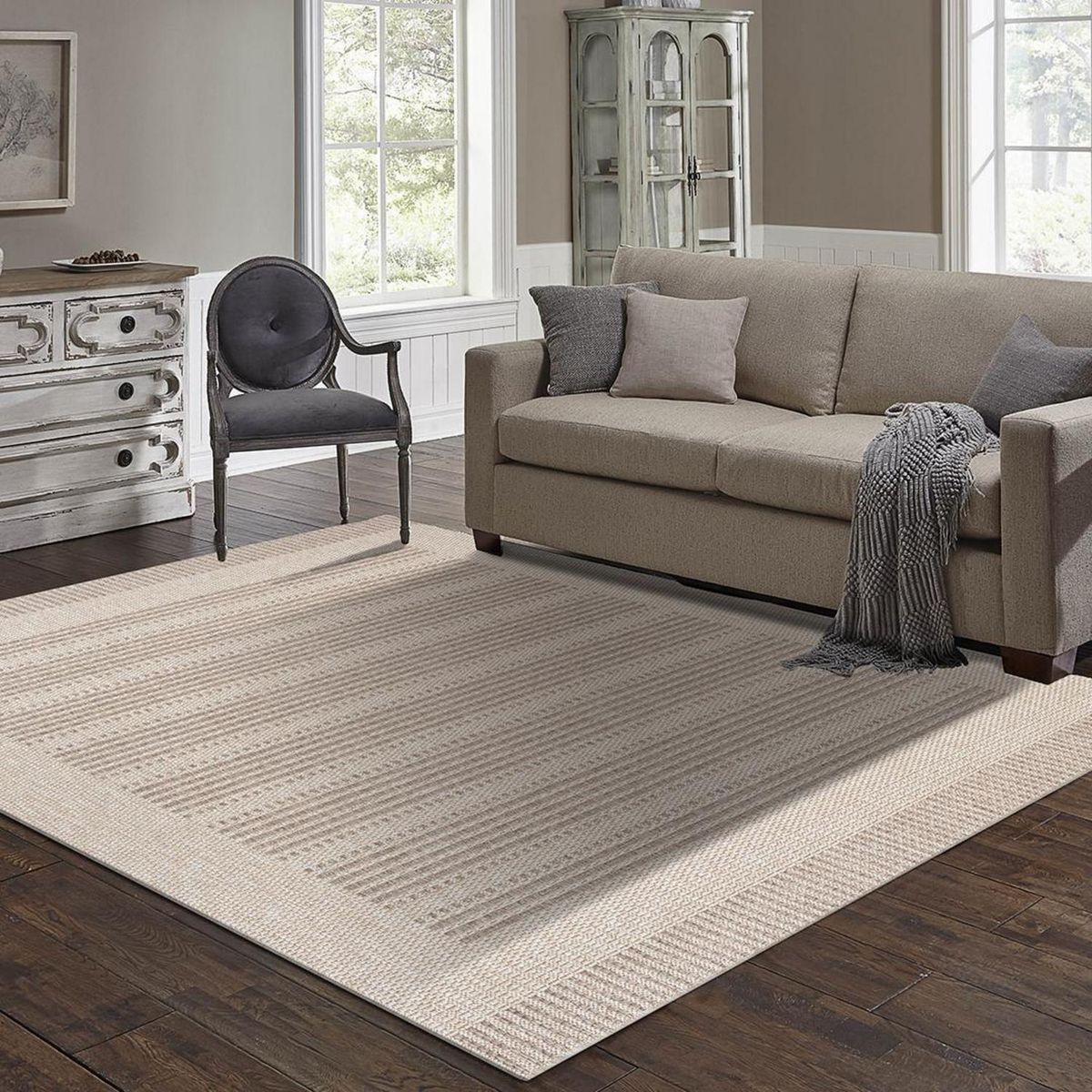 IDETEX - Alfombra sisal dawn crema 240x340 cm