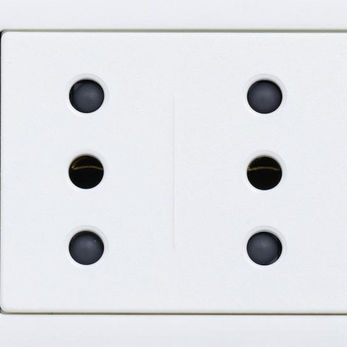 SCHNEIDER ELECTRIC - Placa Genesis armada Duplex 10A blanco