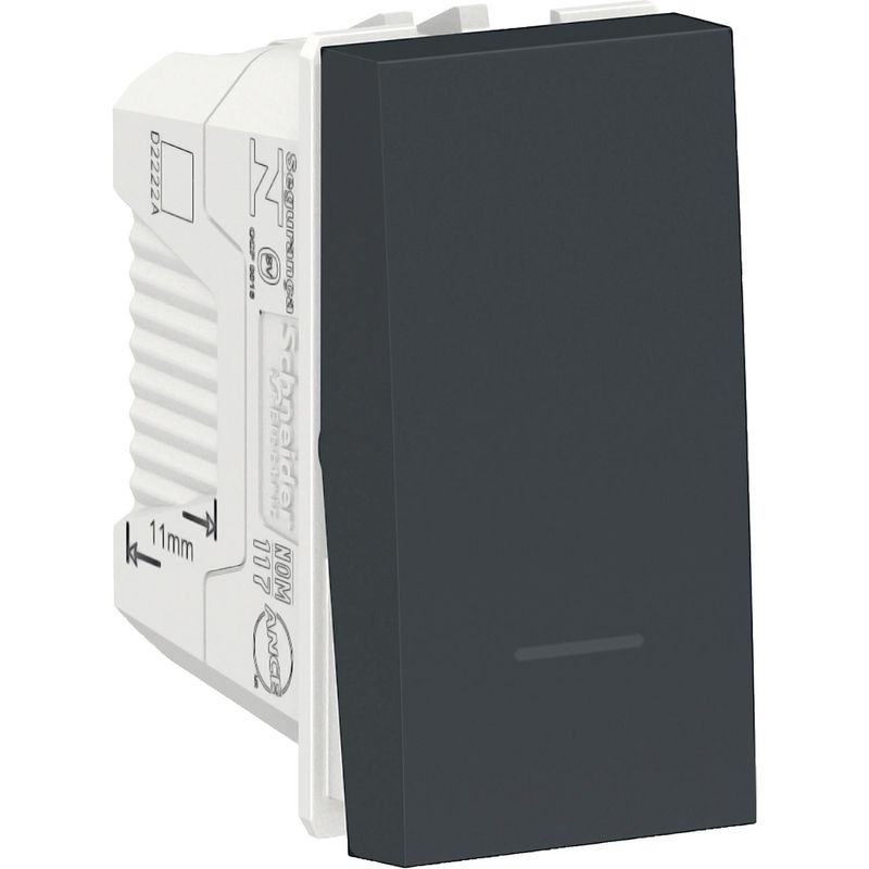 SCHNEIDER ELECTRIC - Módulo Orion interruptor 9/12 16A 250V grafito
