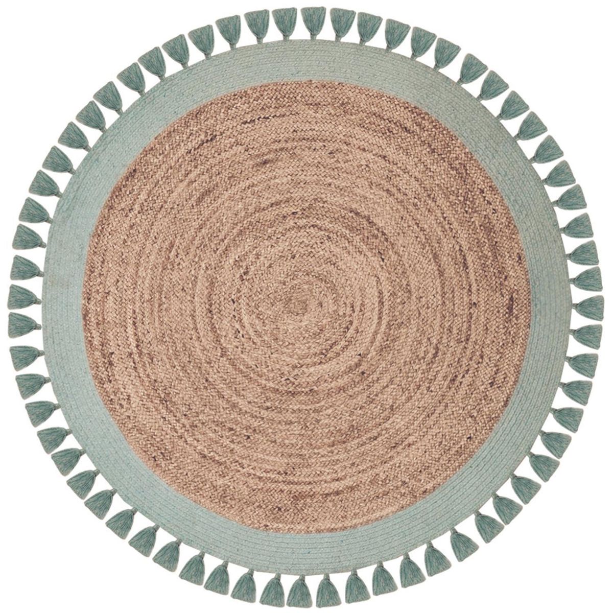 DIB - Alfombra Jute Malibu 150x150 cm Yute Gris