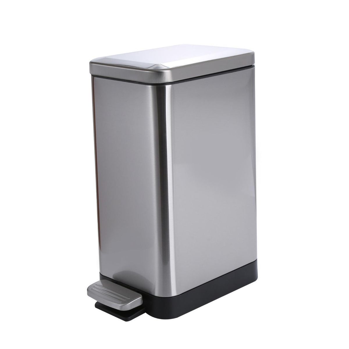 IMPORTADORA USA - Basurero 15 Litros Metal Gris