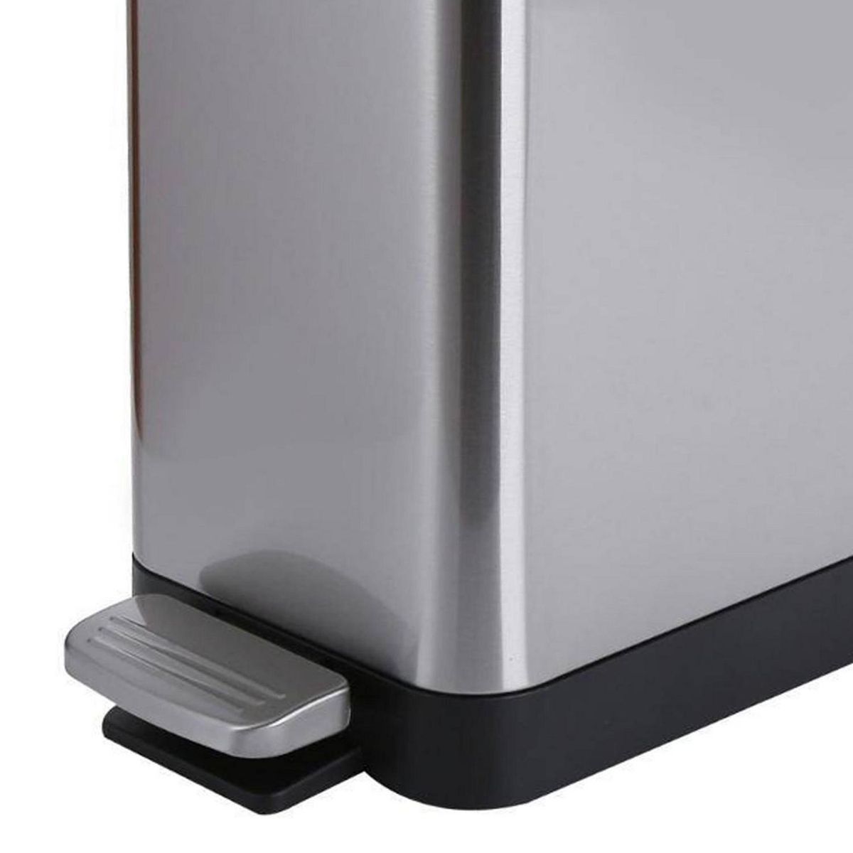 IMPORTADORA USA - Basurero 15 Litros Metal Gris