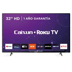 CAIXUN - Smart TV LED 32 " HD C32V1HR ROKU