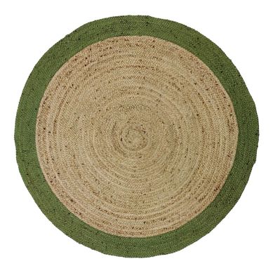 Alfombra  Jute Cancun 150x150 cm verde