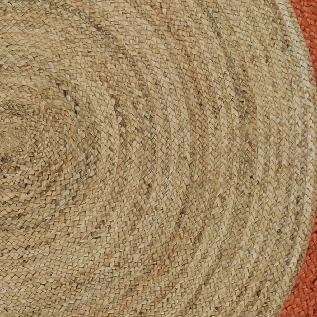 DIB - Alfombra Jute Cancun 150x150 cm Yute Naranja