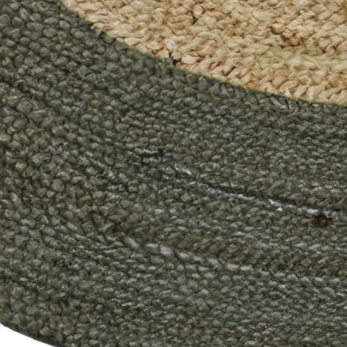 DIB - Alfombra Jute Cancun 150x150 cm gris