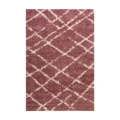 DIB - Alfombra Shaggy design 180x275 cm pink