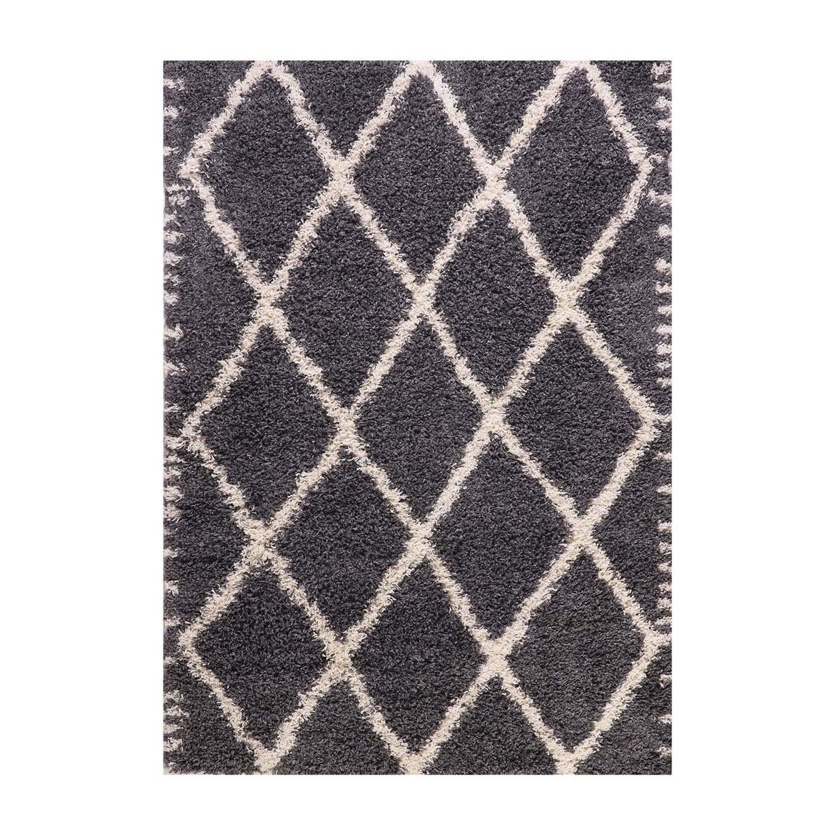 DIB - Alfombra Shaggy design 180x275 cm grey