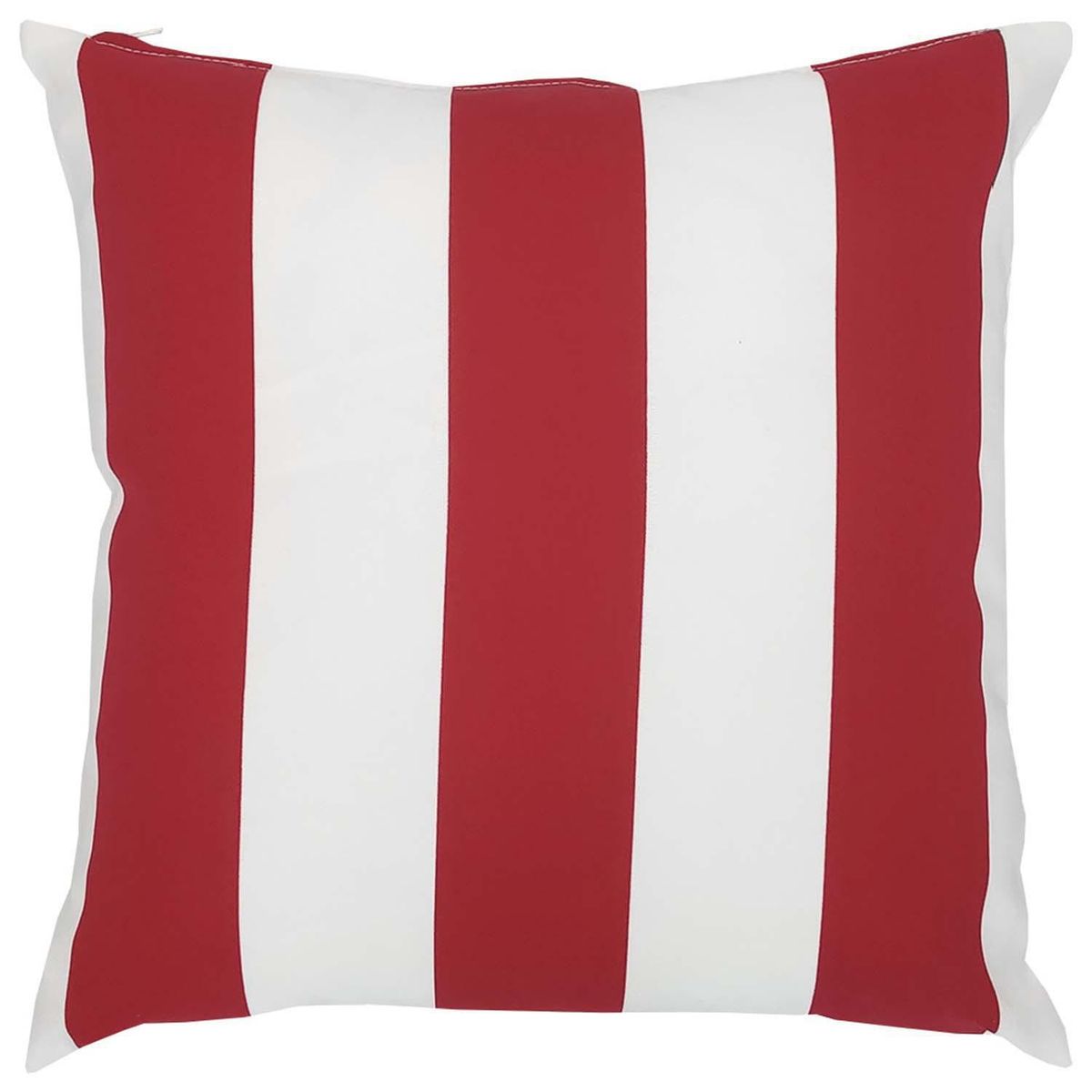 DIB - Cojín Deco Franjas 43x43 cm Rojo