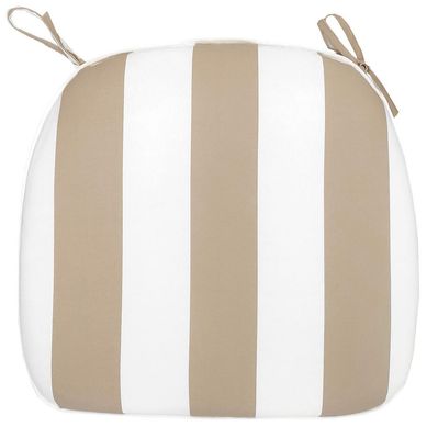Cojn Silla Franjas 43x43 cm Beige