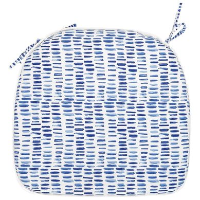 Cojn Silla Mosaico 43x43 cm Azul