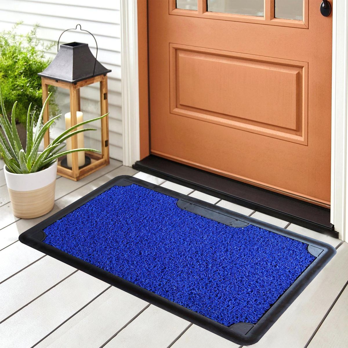 DIB - Limpiapiés Densifectante Power 45x70 cm PVC Azul