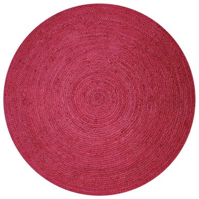 AlfombraJute Red Maui 150x150 cm fucsia