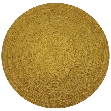 Alfombra Jute Maui 150x150 cm mostaza